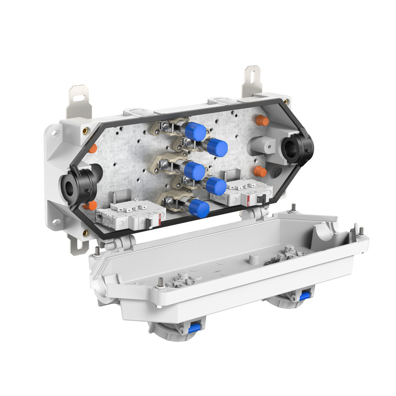 Junction box - Rapid-Box 50² 2x3 STV