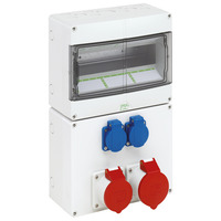 Socket outlet combination - STV 1222-S