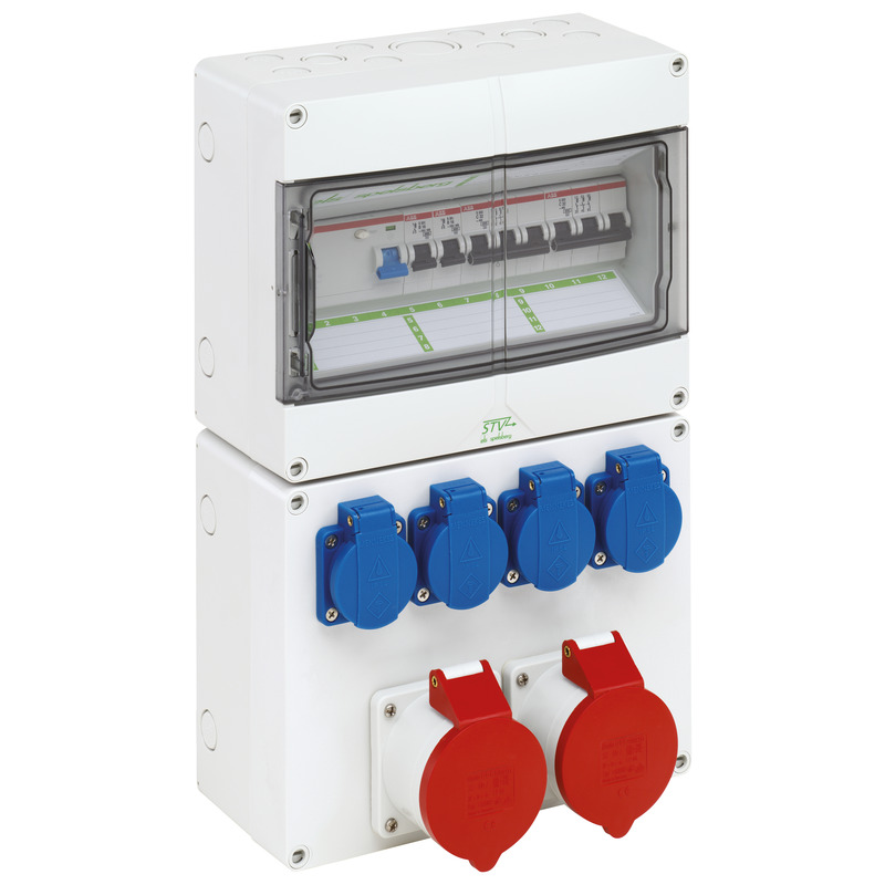 Socket outlet combination - STV 1224-K32