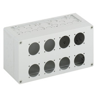 Socket empty enclosure - AKi 1-1L