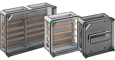 Busbar empty housing
