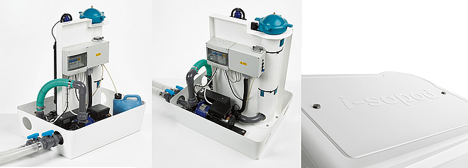The i-sopod flotation tanks electrical control unit is housed and protected by custom enclosures from Spelsberg UK.