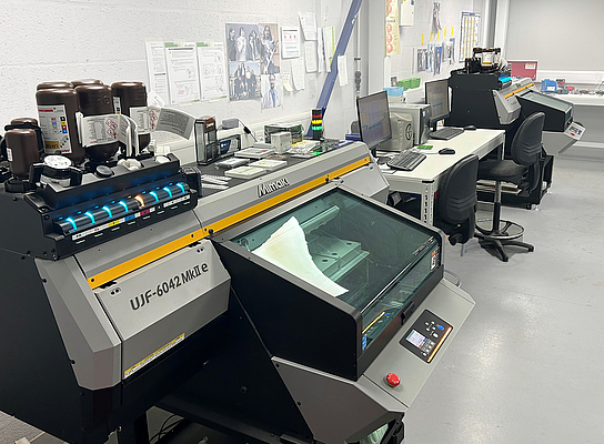 Spelsberg UK has recently increased its enclosure printing capacity by adding a second, flatbed inkjet printer.
