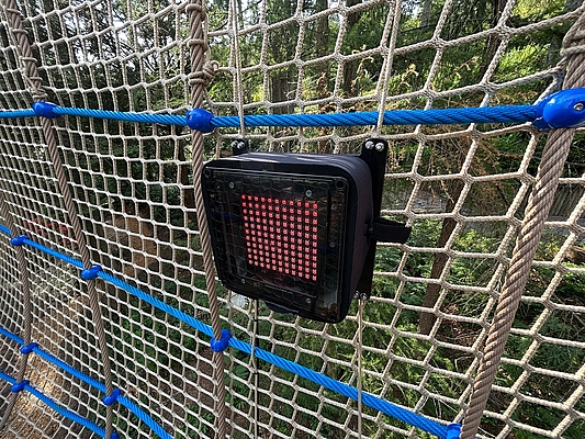 Spelsberg TK Enclosure is water-resistant and capable of protecting the electronics from impacts.
