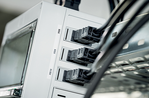 Spelsberg TKS enclosures with pre-assembled components and pluggable systems tailored to each customer.