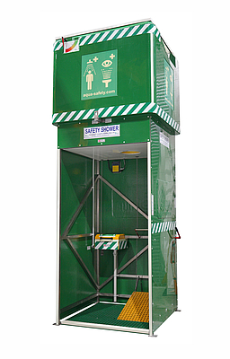 Aqua Safety Showers, emergency safety showers range.
