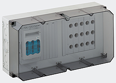 Combi bus-mounting housing