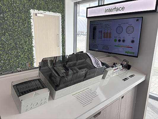 Spelsberg specified a range of enclosures from its AK distribution board range for WAGO's demonstration unit.