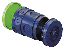 Ceiling sockets for prefabricated ceilings